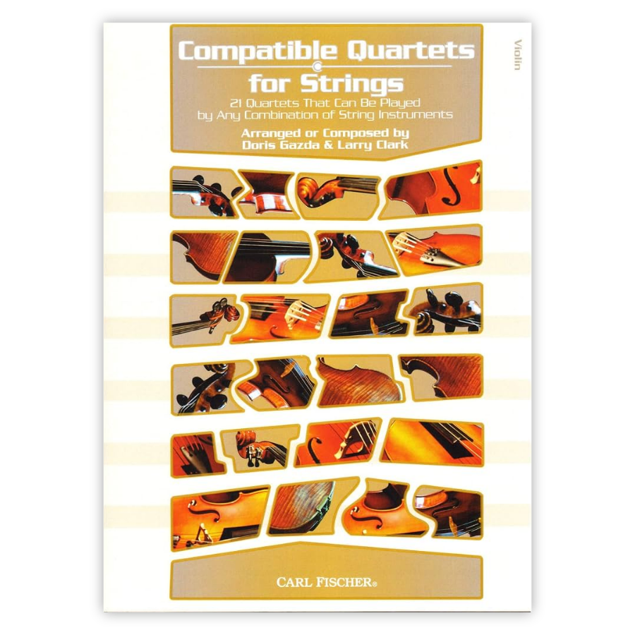 Compatible Quartets For Strings Violin Bk/cd