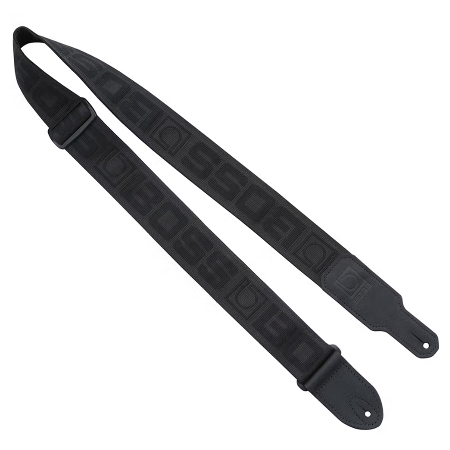 BOSS BSM20BB Monogram Strap - Black And Black