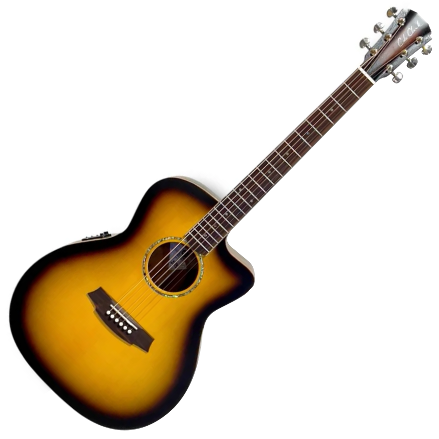 Cole Clark Studio Grand Auditorium - Sunburst