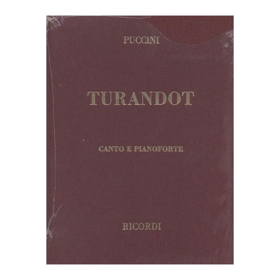 Turandot Italian Vocal Score Cloth Ital/ger