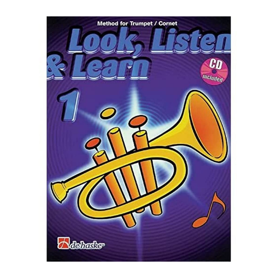 Look Listen &amp; Learn Part 1 Trumpet Bk/cd
