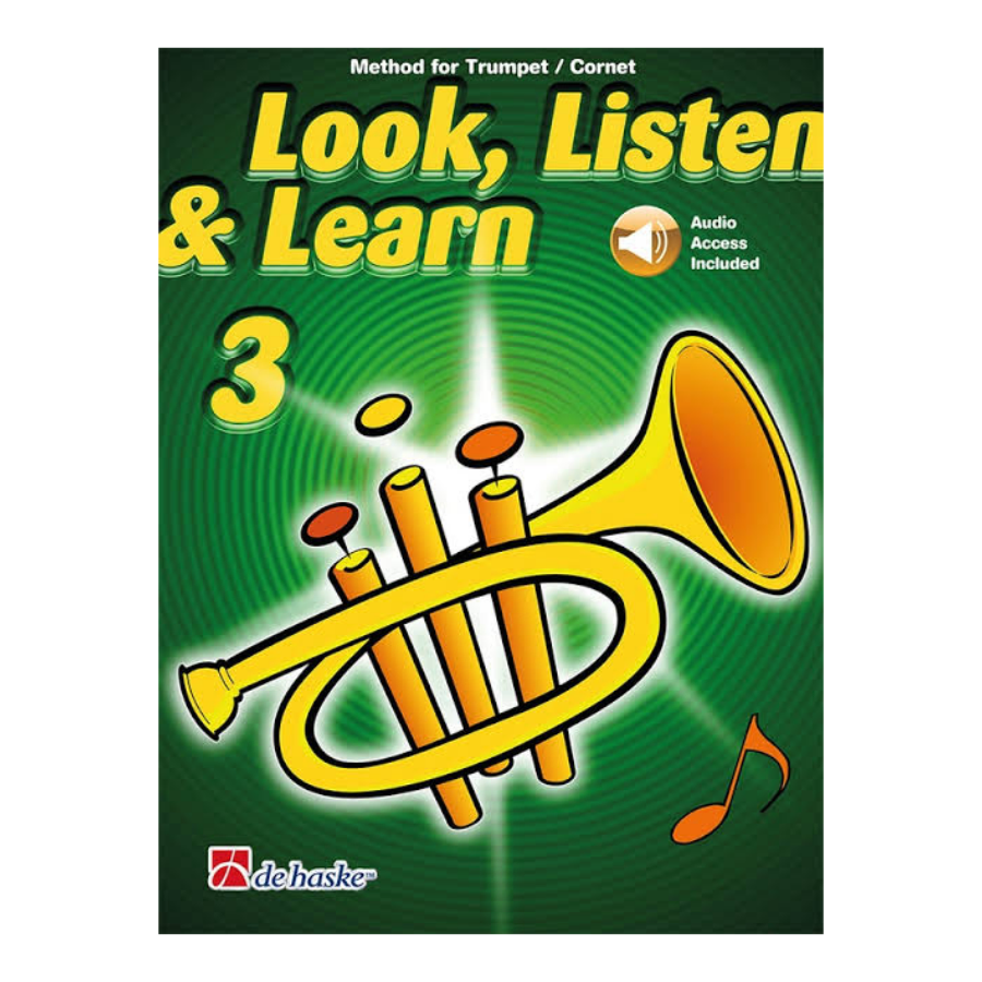 Look Listen &amp; Learn Part 3 Trumpet Bk/cd