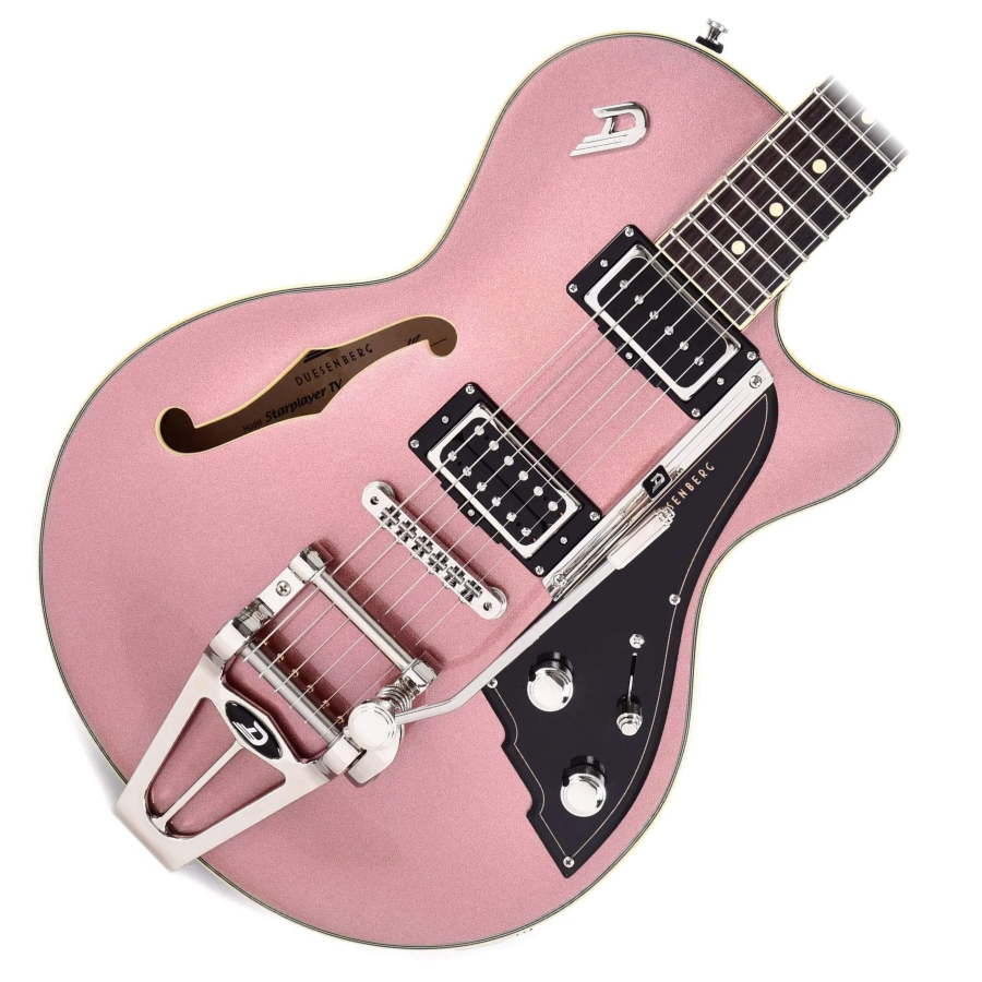 Duesenberg Starplayer TV Semi-Hollow - Catalina Sunset Rose