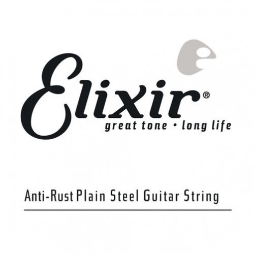 Elixir 13013 Anti-Rust Plain Steel Single Guitar String .013 Gauge