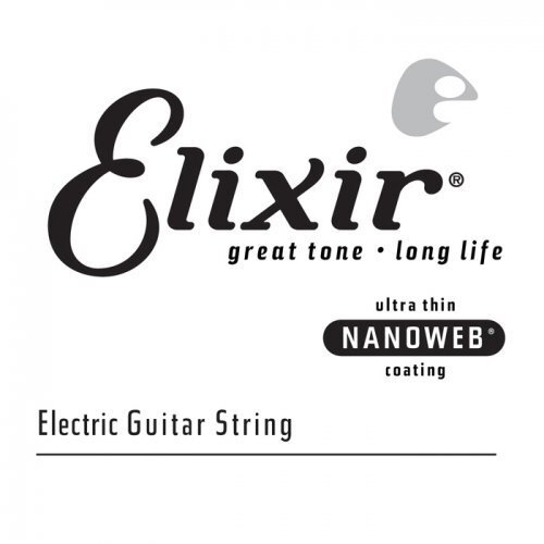 Elixir 15228 Nanoweb Single Guitar String .028 Electric