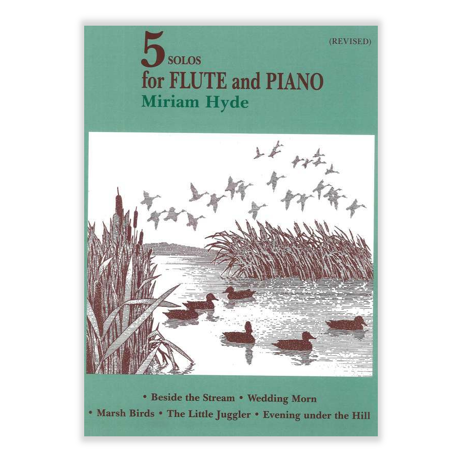 Five Solos For Flute And Piano