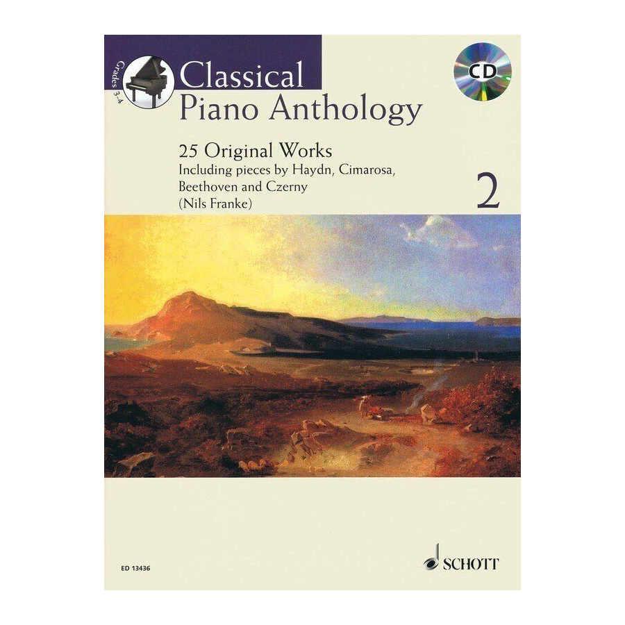 Classical Piano Anthology V2 Bk/cd