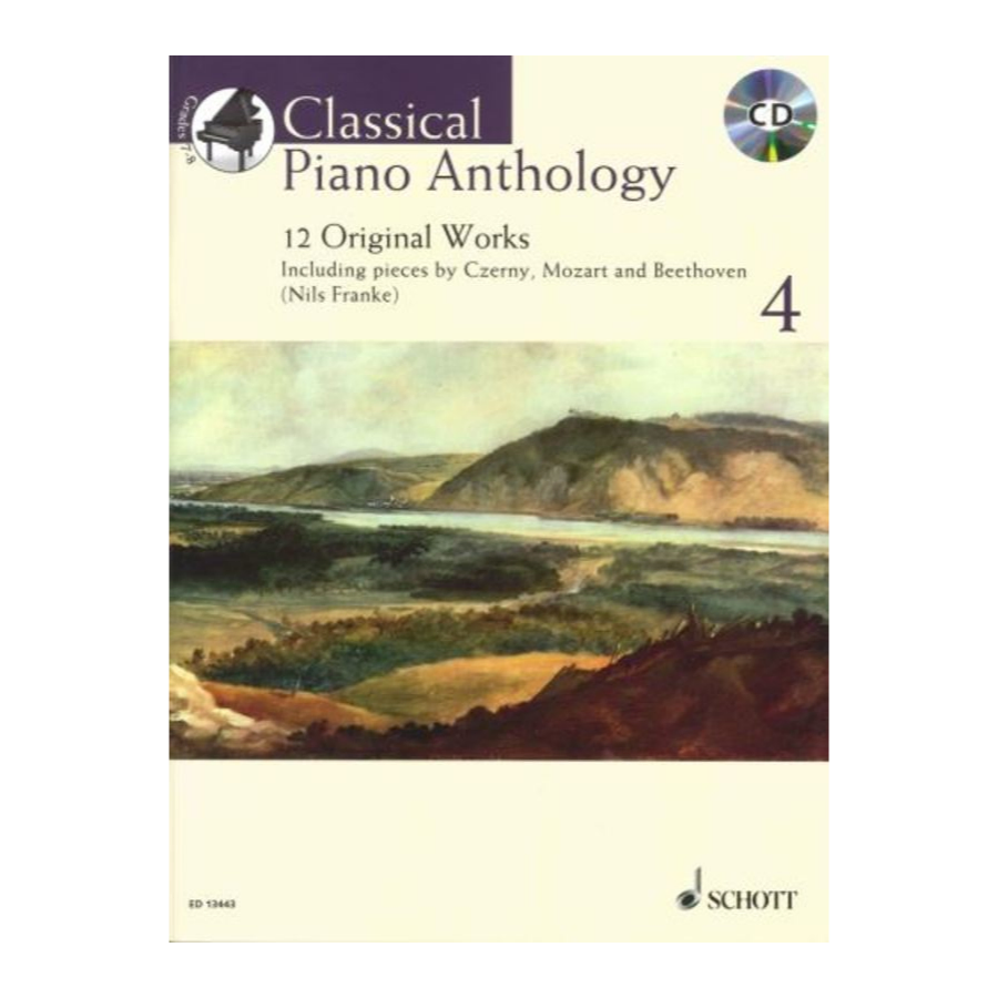 Classical Piano Anthology V4 Bk/cd