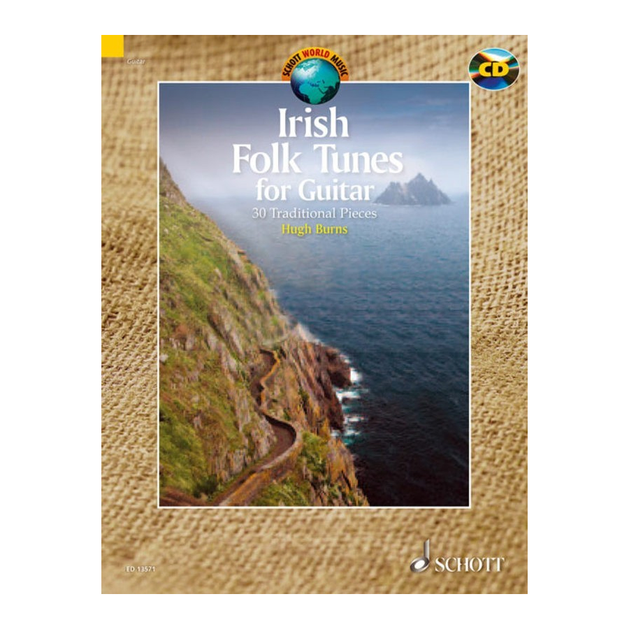 Irish Folk Tunes For Guitar Bk/cd