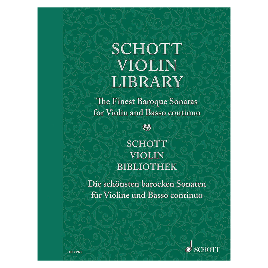 Schott Violin Library: The Finest Baroque Sonatas for Violin and Basso Continuo 