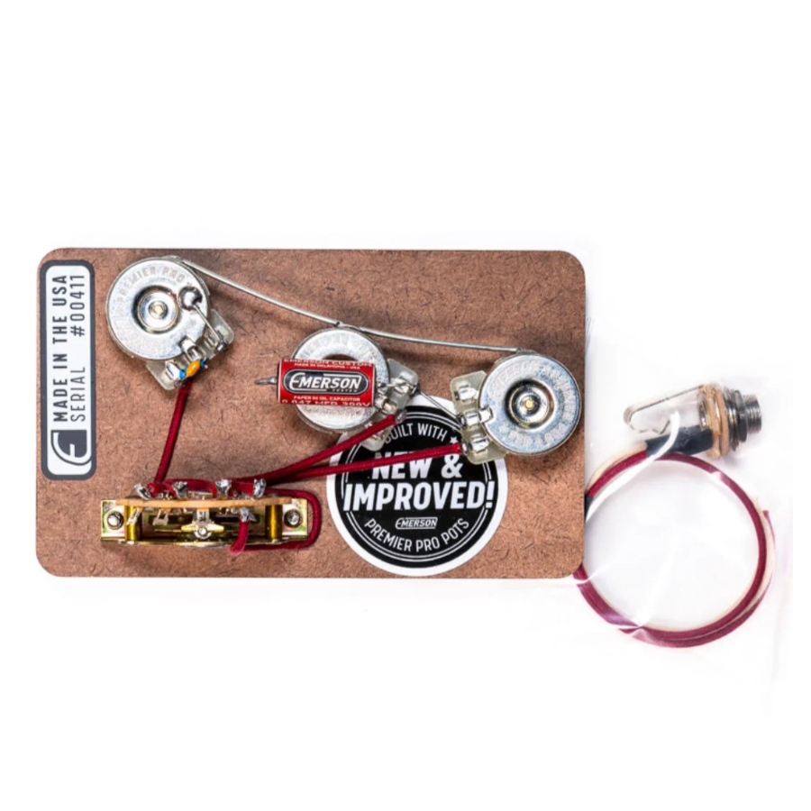 Emerson Custom Prewired Kit Stratocaster 5-Way