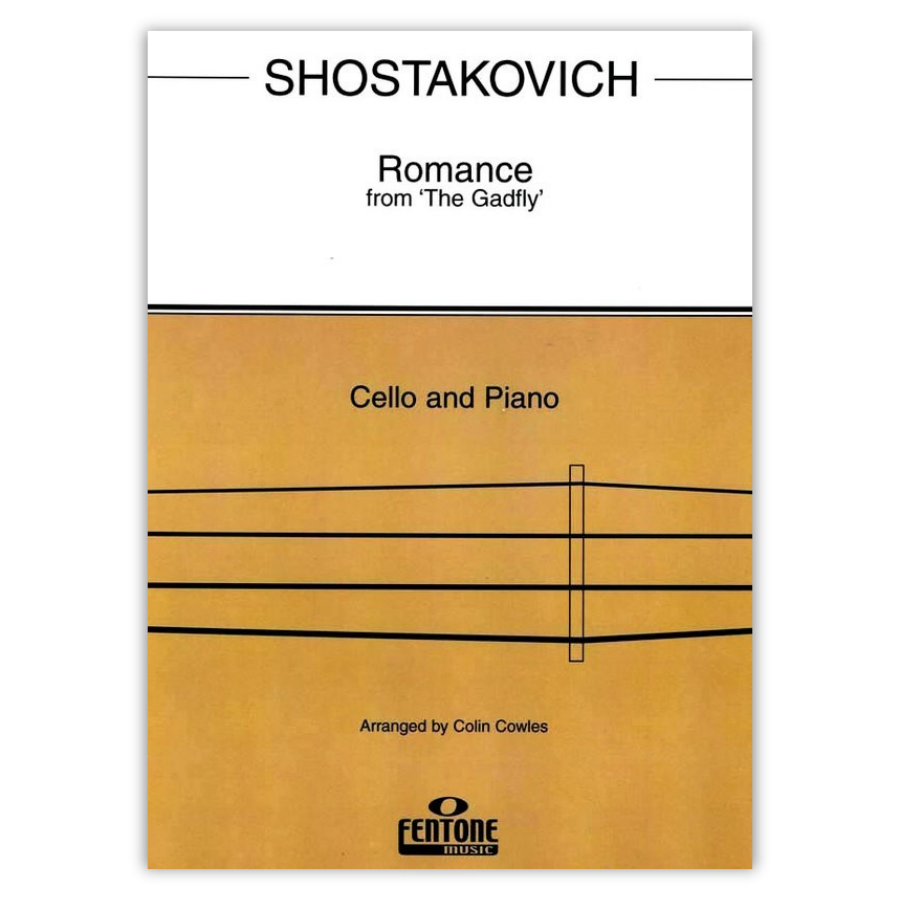 Romance From The Gadfly Op 97 Cello/piano