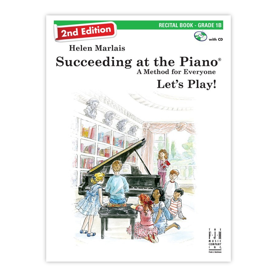 Succeeding At The Piano 2ND Ed Grade 1B Recital Bk/cd
