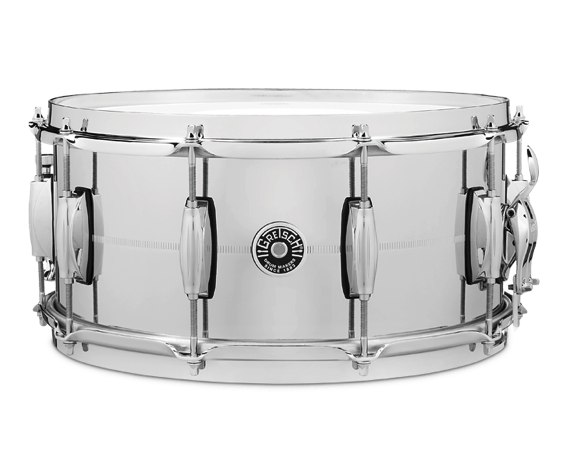 Gretsch Brooklyn 6.5x14 Chrome/Brass Snare Drum GB4164