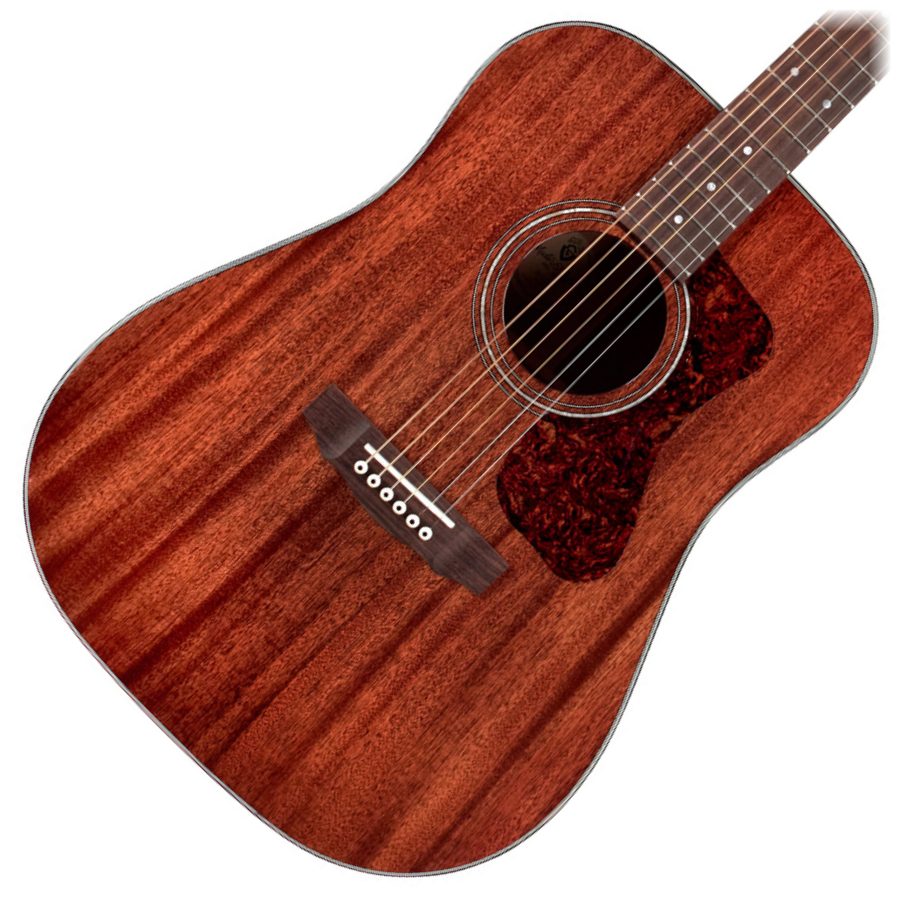 GUILD D-120 Solid Dreadnought MH/MH W/DLX Bag