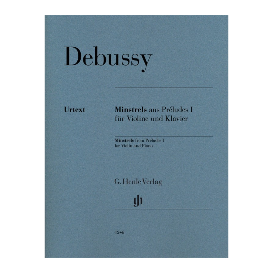 Minstrels From Preludes I For Violin &amp; Piano