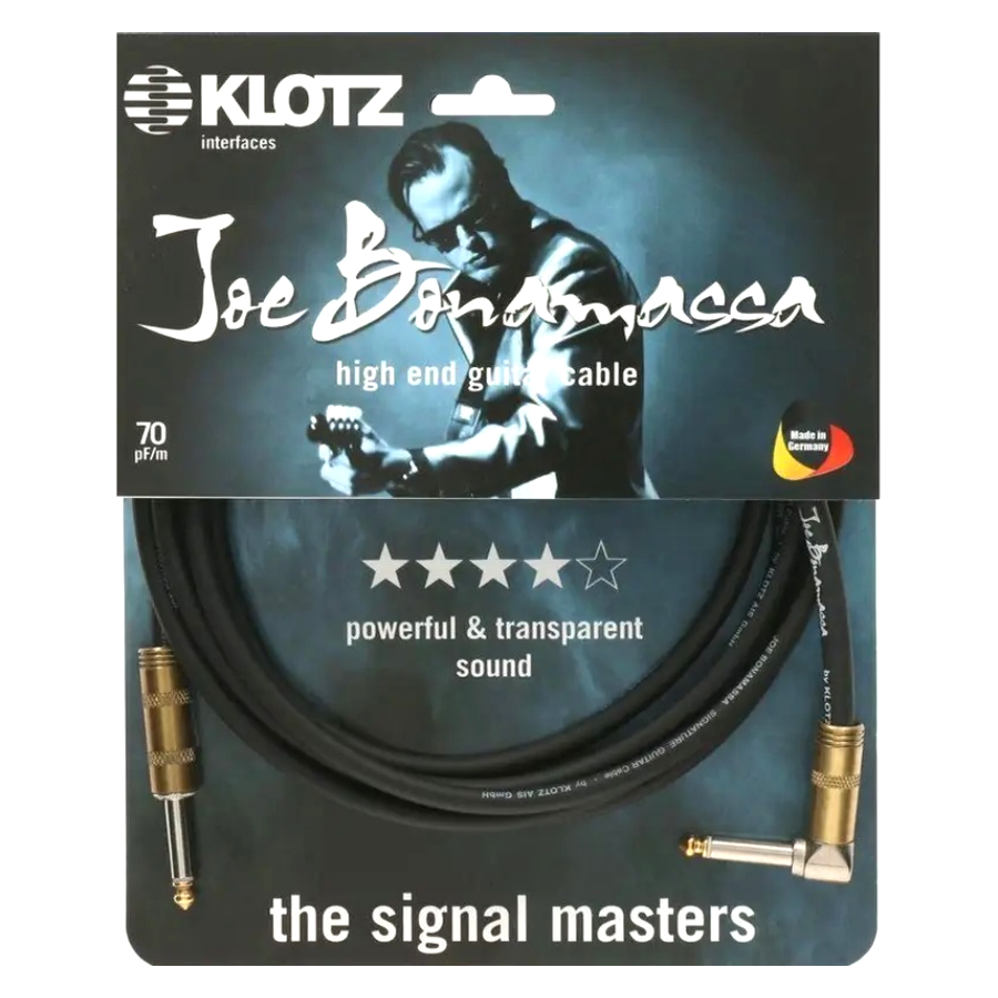 Klotz JBPR060 Joe Bonamassa 3m Instrument Cable