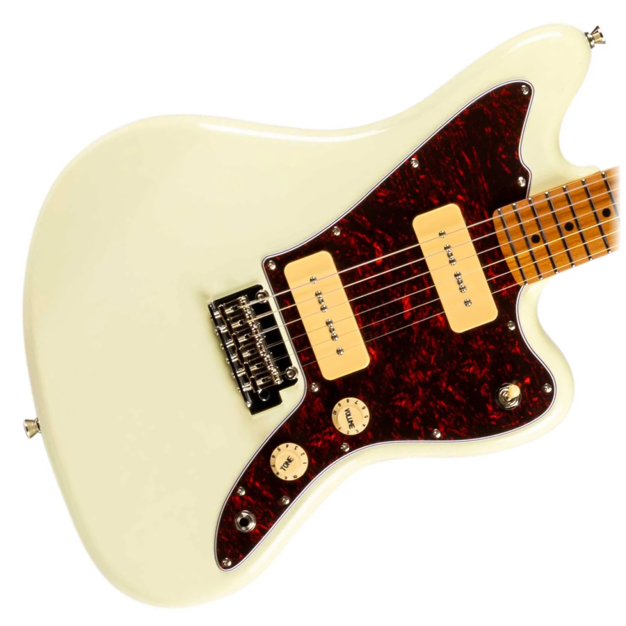 JET JJ-300-P90-OW Electric Guitar - Olympic White