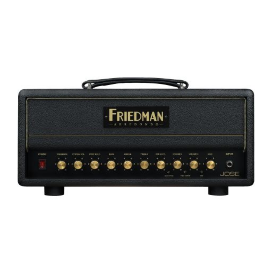 Friedman Jose 20 - 20-watt all-tube head - Black