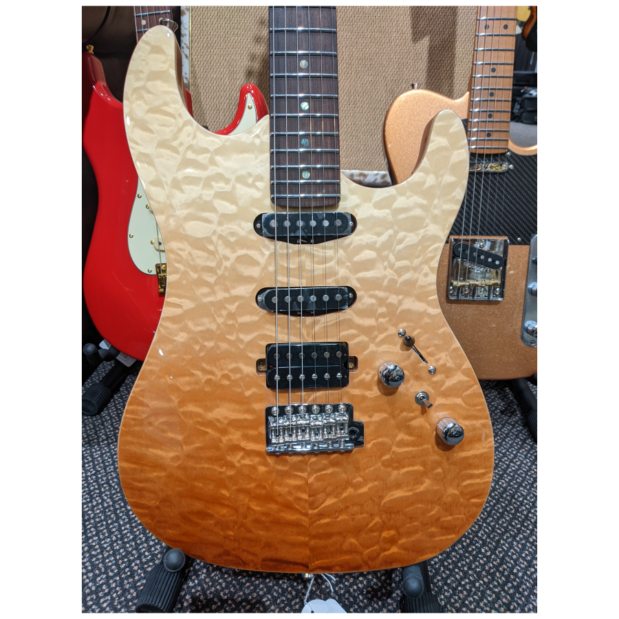 Jet JS-45 Elite HSS Electric Guitar - Flame Burst