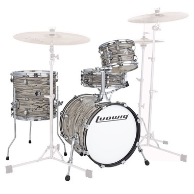 Ludwig Breakbeats by Questlove Compact 4-Piece Drum Kit - Sahara Swirl