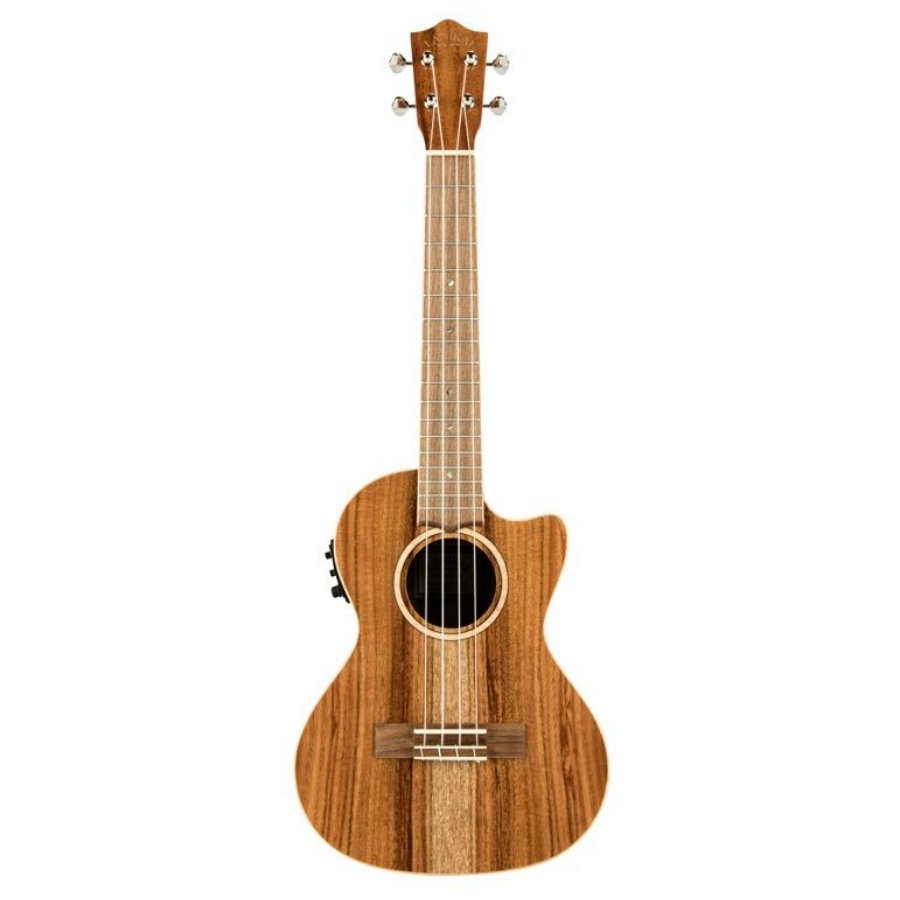 Lanikai Lacstcet Acacia Series All Solid Tenor AC/EL Ukulele In Natural Gloss Finish