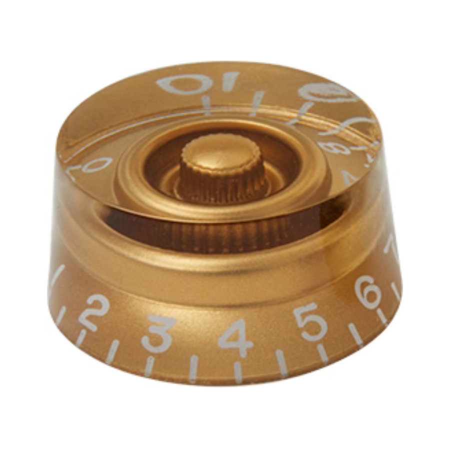 Control Knob Les Paul Style Gold