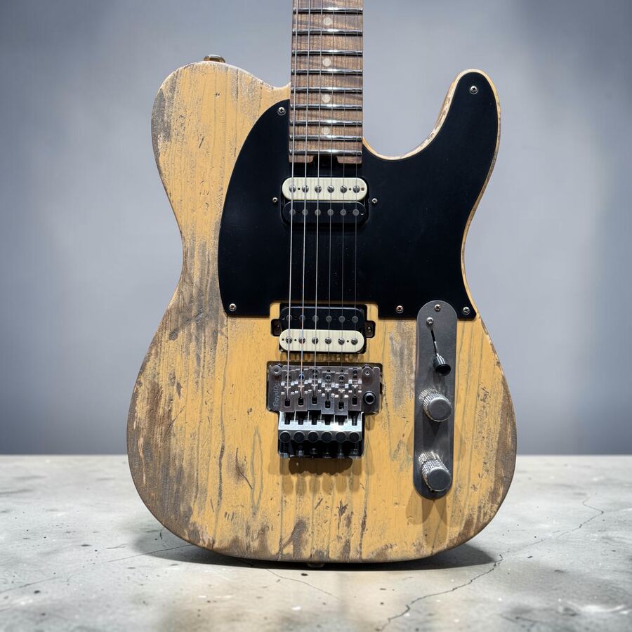 LuxxTone Choppa T HH in Butterscotch Electric Guitar