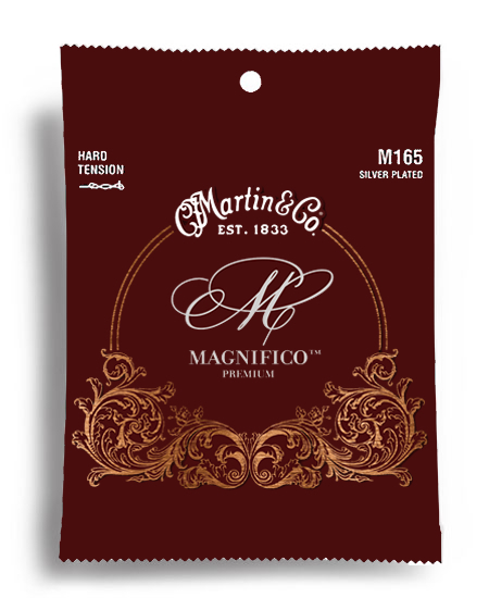 Martin M165 Magnifico Premium Classical Silver Plated Tie-End String Set (26-43)