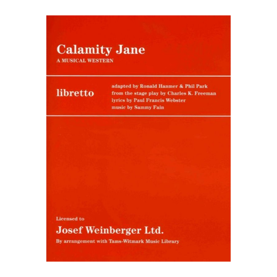 Calamity Jane Libretto