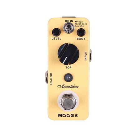 Mooer Acoustikar - A/G Simulator-Guitar Effect Pedal