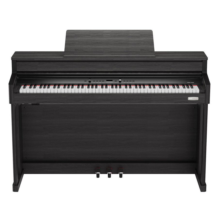 NUX NCK-430 88 Note Digital Upright Piano - Black
