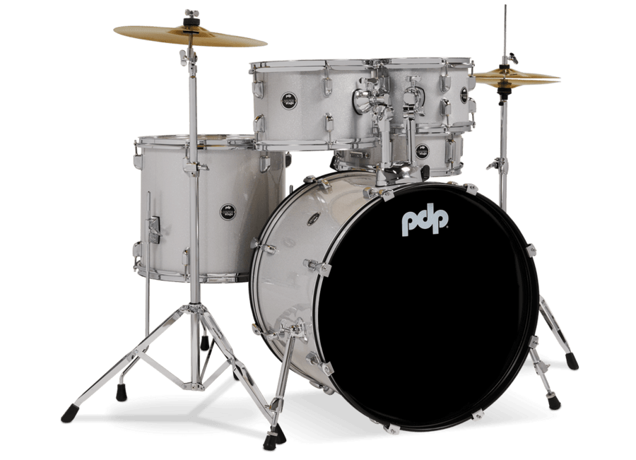PDP Centerstage 5PC Drum Kit 22 inch - Diamond White