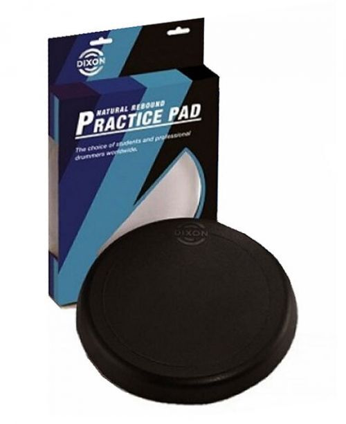Dixon 10" Rubber Drum Practice Pad Black