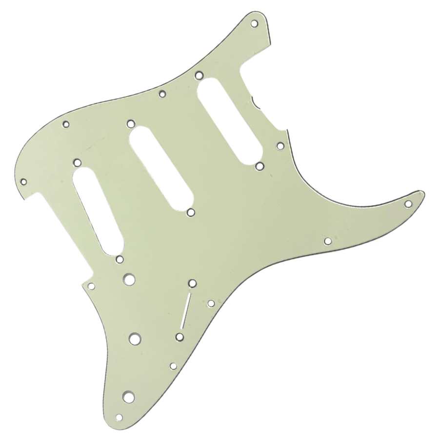 Allparts Pickguard Strat 11-Hole 62 Vintage Mint Green