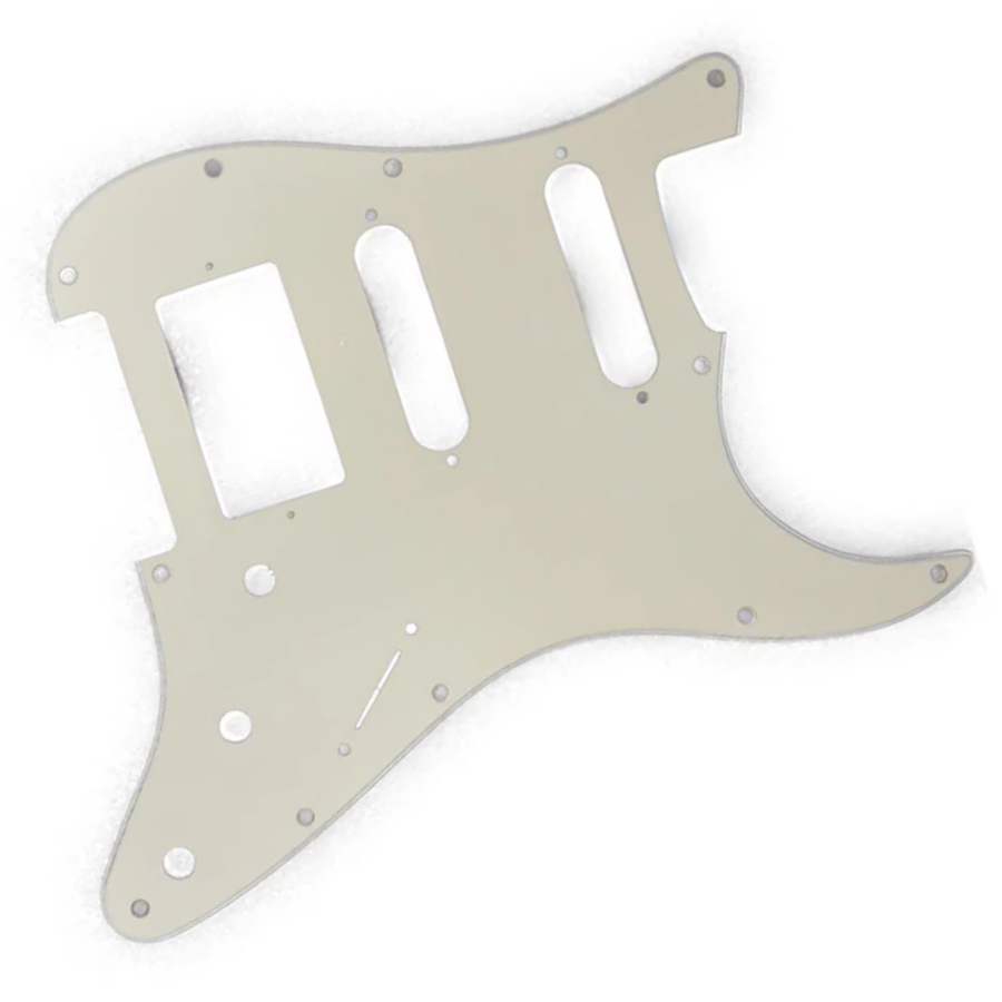 Allparts Pickguard Strat HSS 11 Hole 3-Ply Parchment