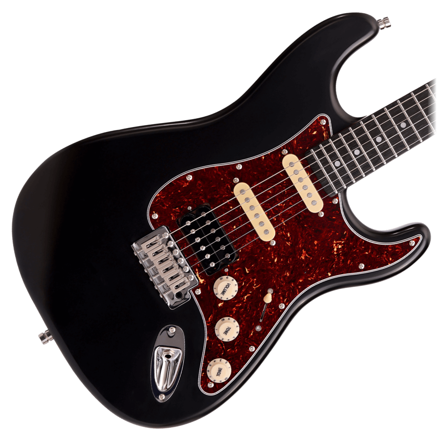 Patina PS-4 Electric Guitar - Black