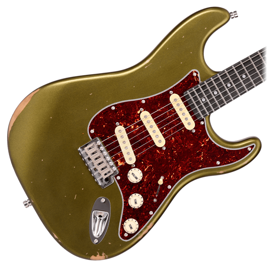 Patina PS-6 Relic Electric Guitar - Sherwood Green