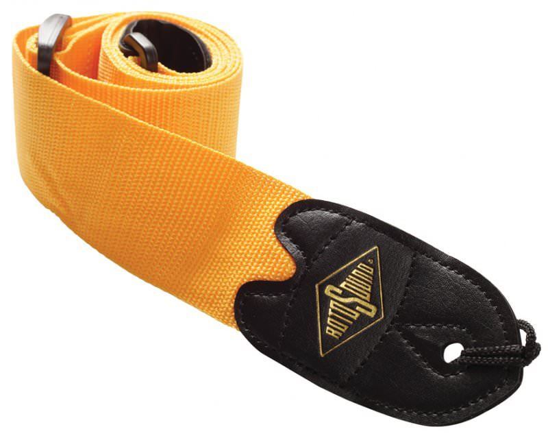 Rotosound Yellow Webbing Guitar Strap