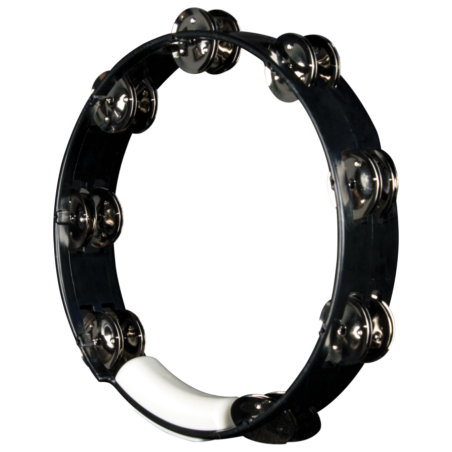 Rhythm Tech TC4010-U TRUE COLORS 10" TAMBORINE - BLACK