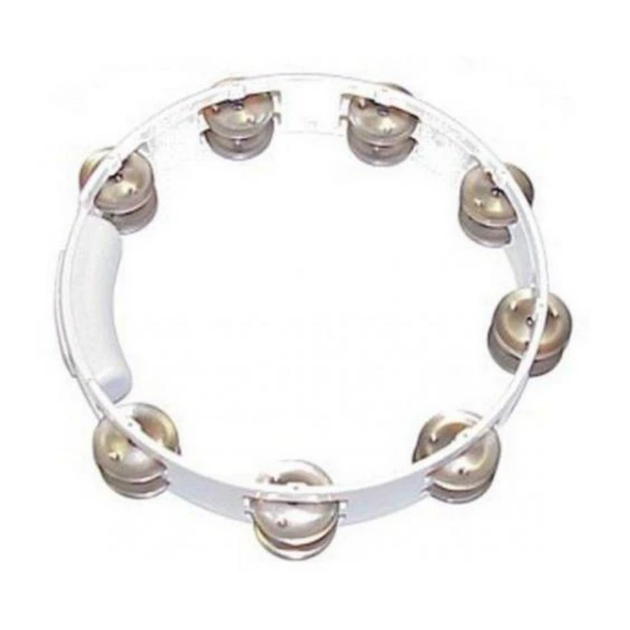 Rhythm Tech	TC4020-U TRUE COLORS 10" TAMBORINE - WHITE