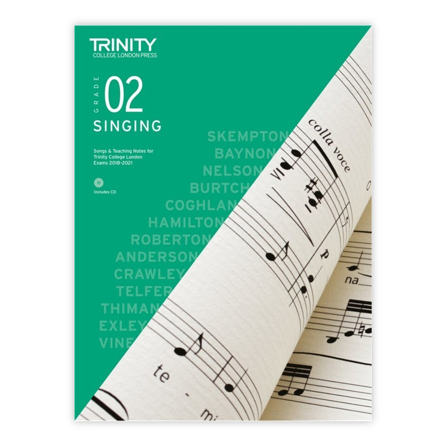 Trinity Singing Grade 2 2018 Bk/cd