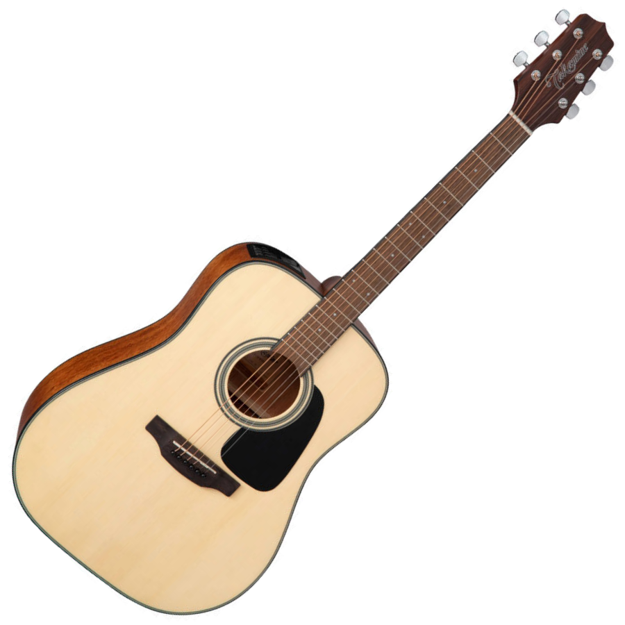 Takamine G12 Series Dreadnought AC/EL Guitar - Natural Satin Finish
