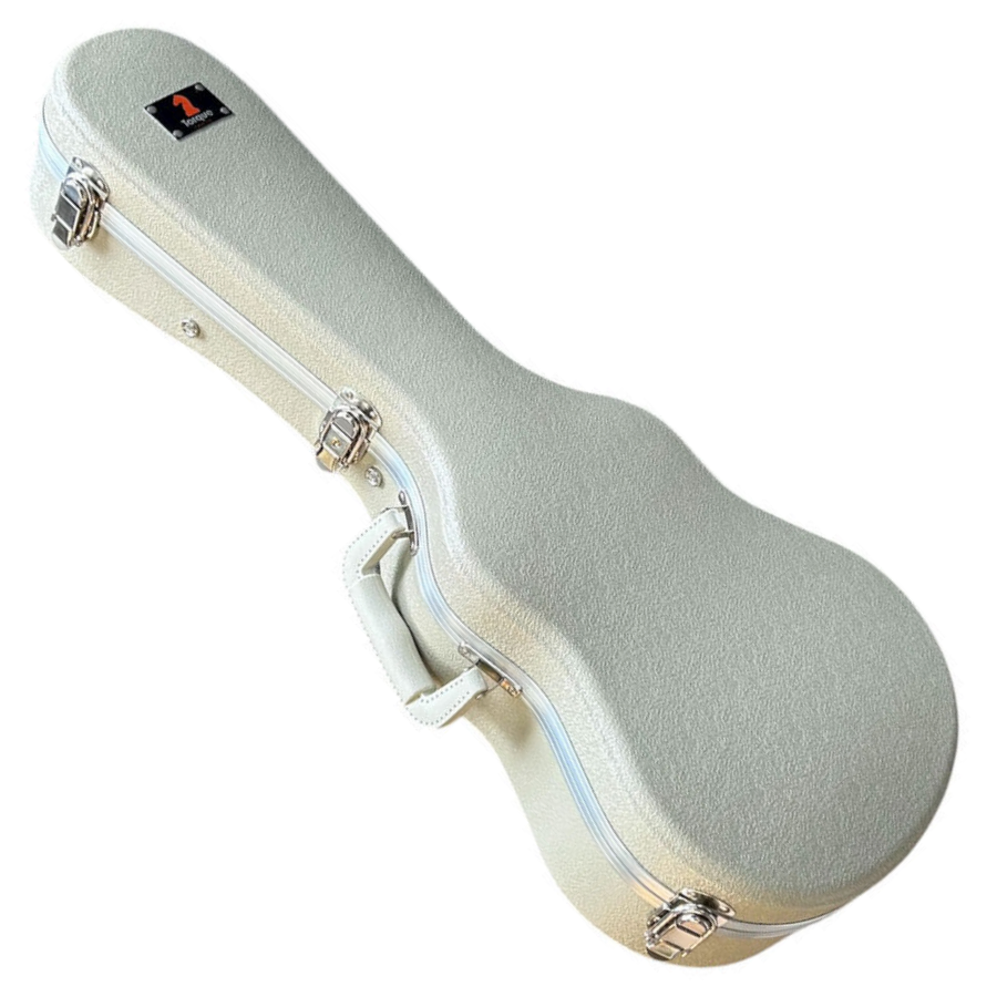 Torque ABS Concert Ukulele Case in Ivory