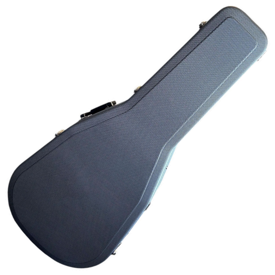 Torque Deluxe ABS 6/12-String Acoustic Guitar Case White Finish