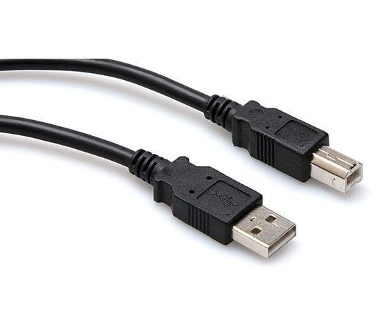 Hosa USB205AB High Speed USB Cable, Type A to Type B, 5 FT