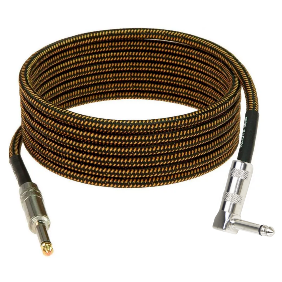 Klotz VIN 59 Pro Vintage 6M Guitar Cable Tweed Right Angle