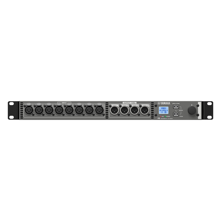 Yamaha RUio0804-D compact 1U I/O stagebox - 8 in - 4 out