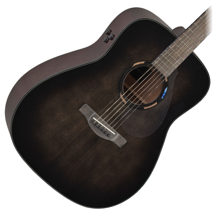 YAMAHA TAG1 Element Transacoustic Guitar – Translucent Black Gloss