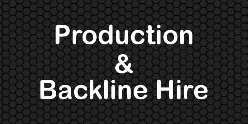 Production and Backline Hire Button